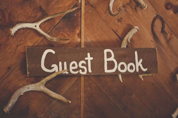Rustic Guest Book
