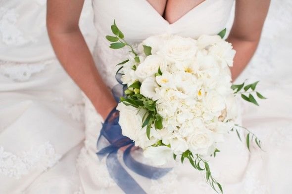 White Wedding Bouquet 