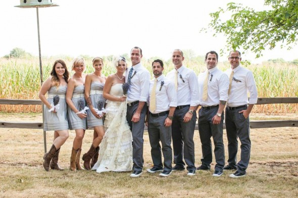 Farm Wedding Bridesmaids