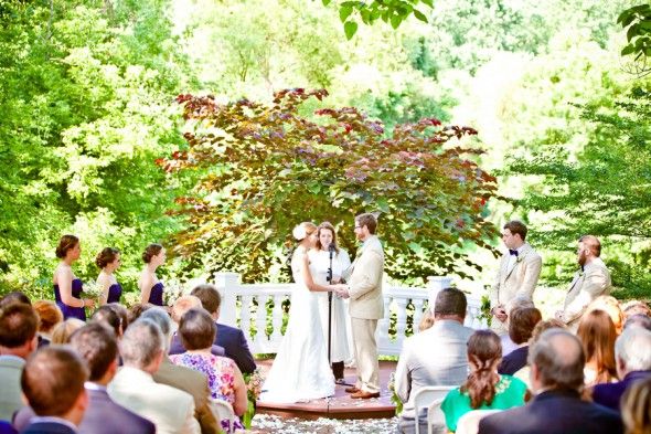 Outdoor Country Wedding Maryland 