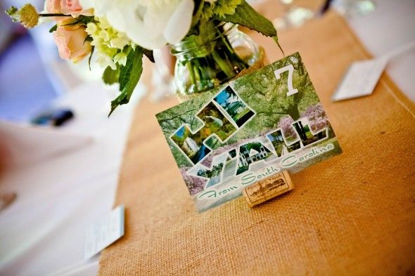 Unique Wedding Table Numbers