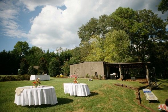 Country Wedding Tables