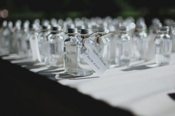 Little Favor Bottles For Wedding