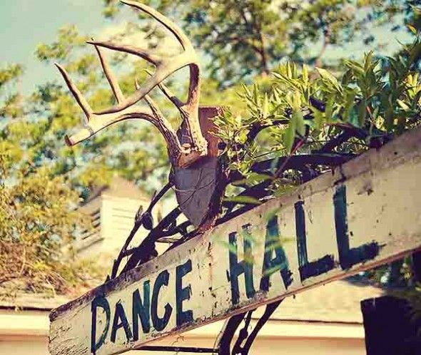 Dance Hall Sign