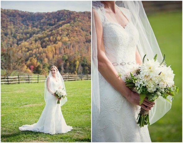Elegant Farm Wedding Bouquet