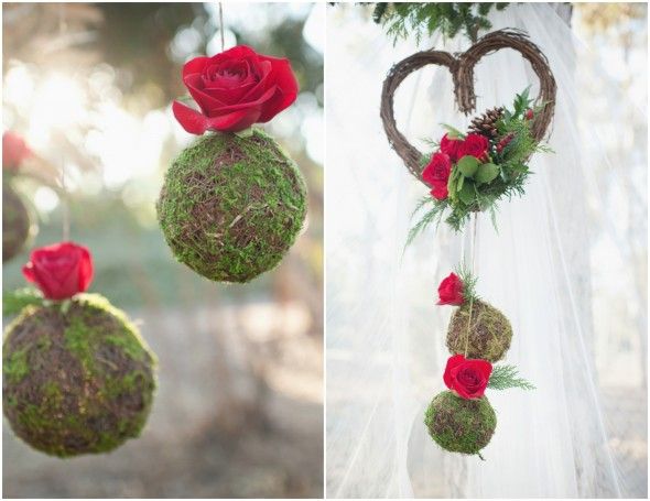 Green Red Wedding Decorations