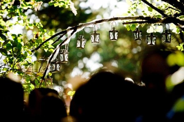 Hanging Lanterns Wedding