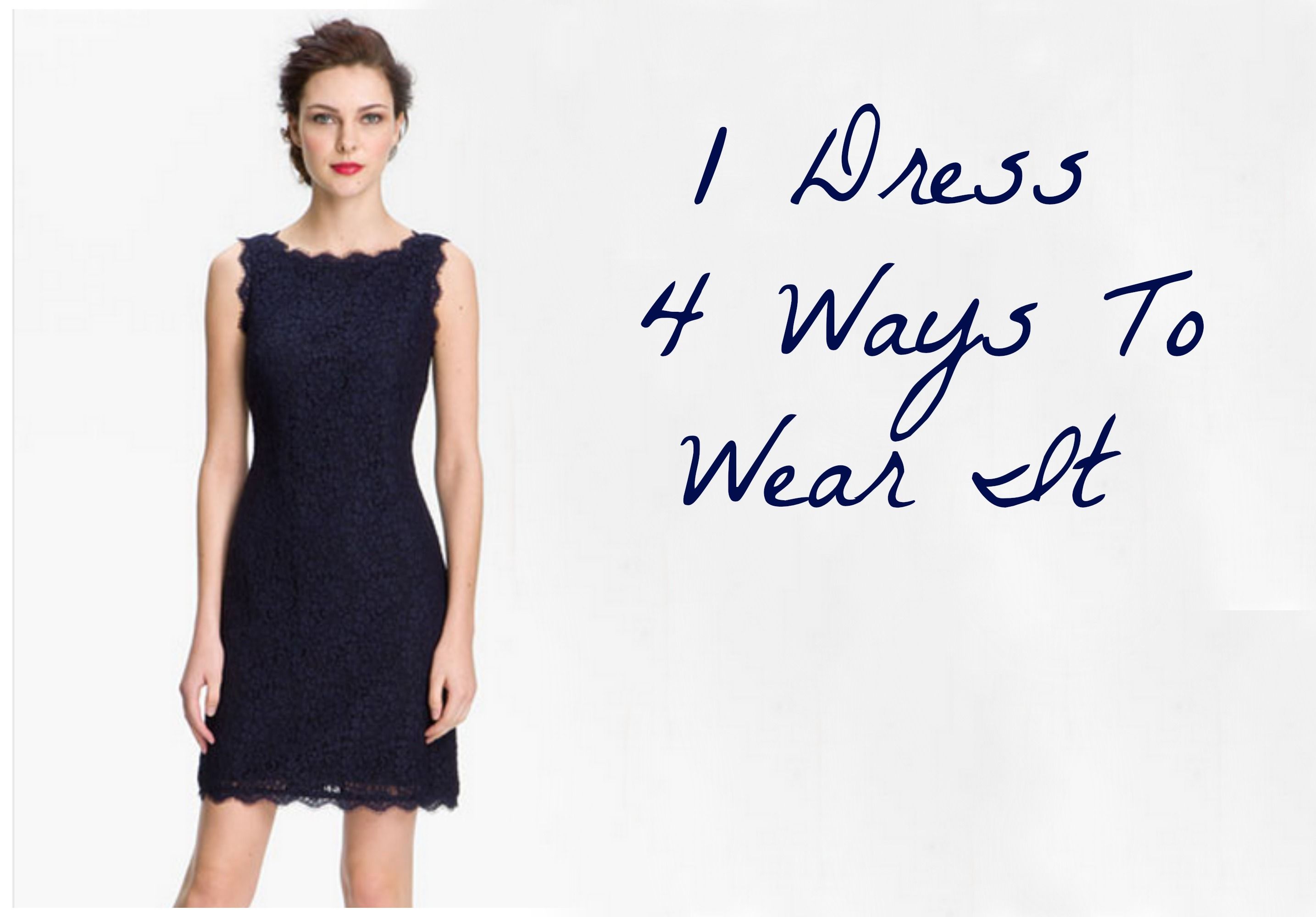 4 Ways to wear a bridesmaid dress