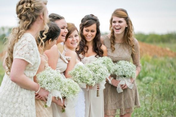 Country Chic Bridesmaids