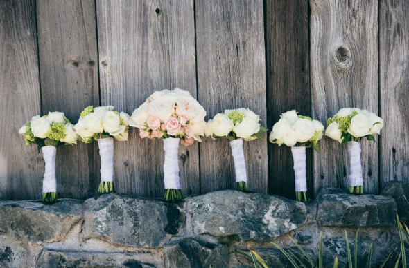 Rustic Bridesmaids Bouquets