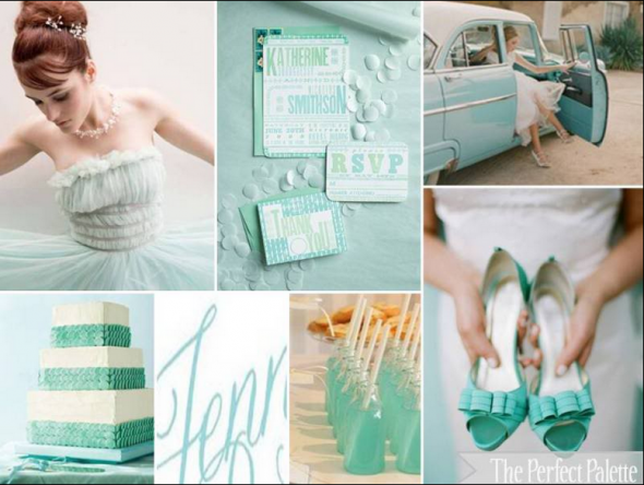 All the best color combos for a summer wedding