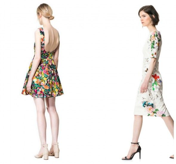 What to Wear to A Garden Wedding | Zara Floral Dress
