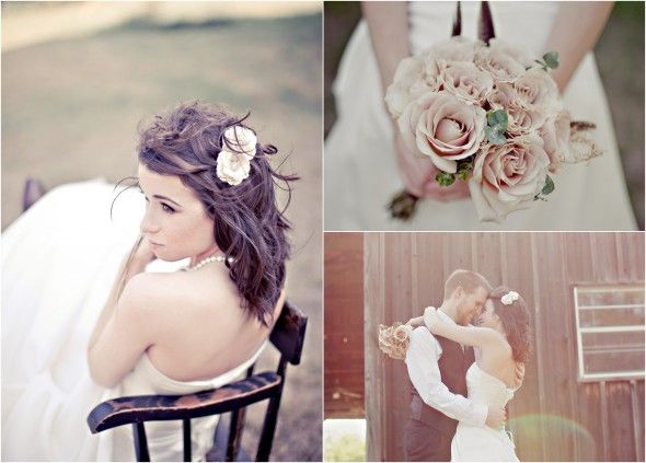 Inspiration for the chic country bride