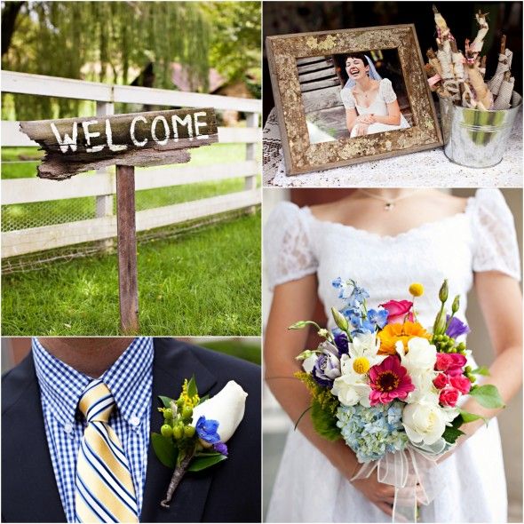 Super cute ideas for a country wedding