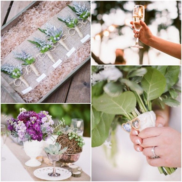 Flowers For A Rustic Wedding