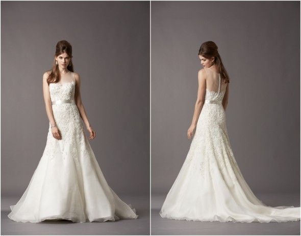 half-lace-wedding-gown