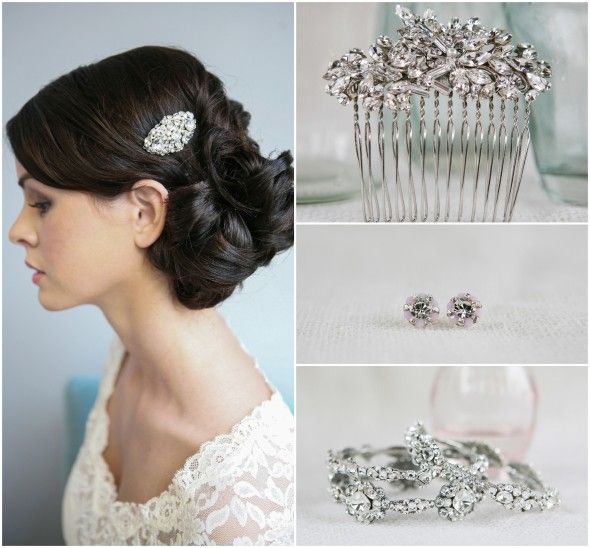 Jewelry for a vintage wedding