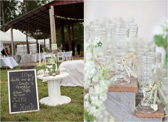 Outdoor Country Wedding Celebration