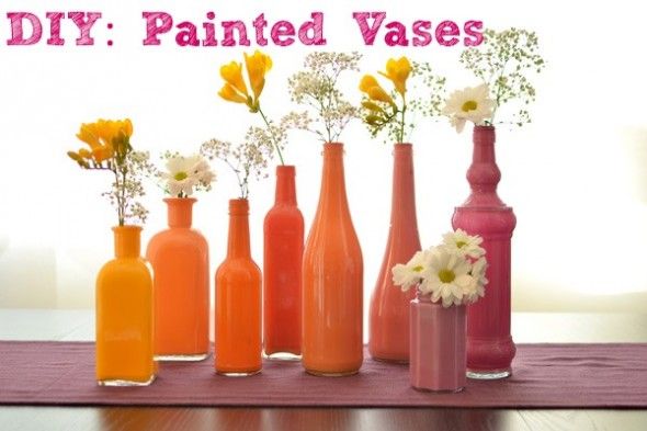 How to paint vases
