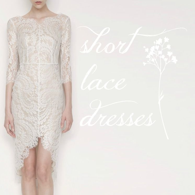 Short Lace Dresses