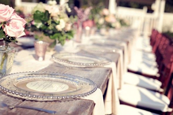 Vintage Country Wedding Table