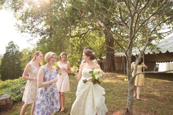 Country Wedding Bridesmaids