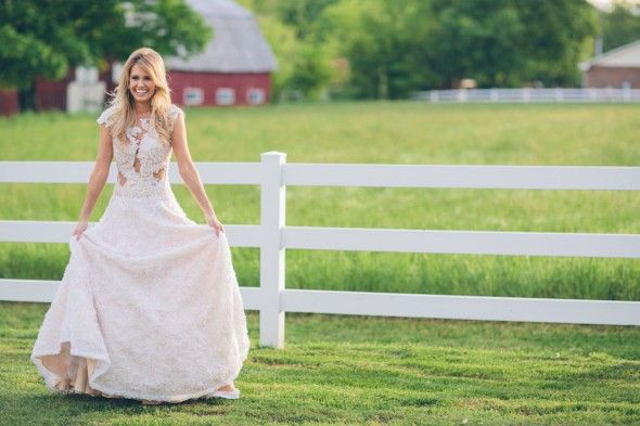 Country Wedding In A Barn