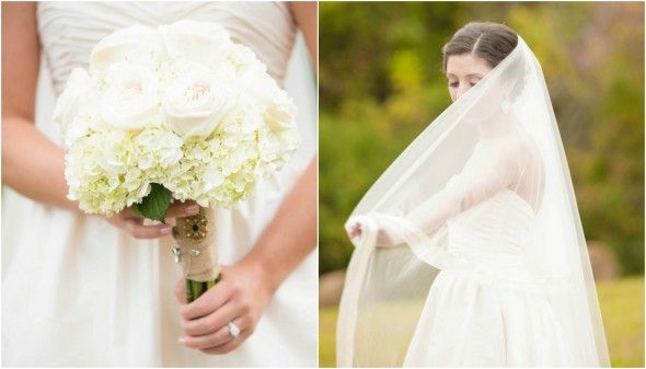 Mountain Wedding | White Flowers