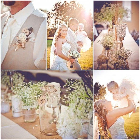 Country Rustic Wedding Decoration Ideas