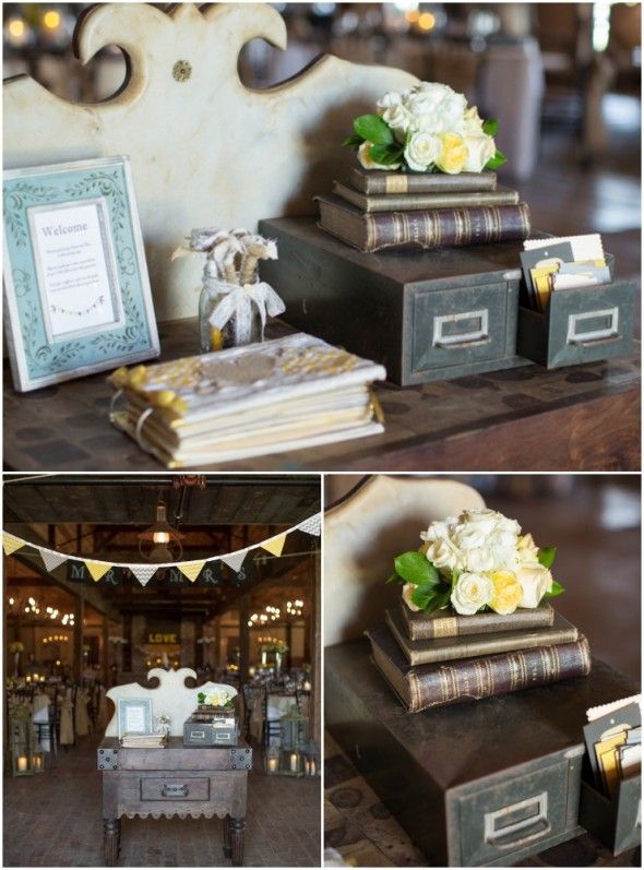 File Cabinet Used At Wedding