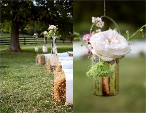 Hay For Wedding Seating