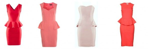 What to Wear to a Country Wedding | Pink Peplum Dresses