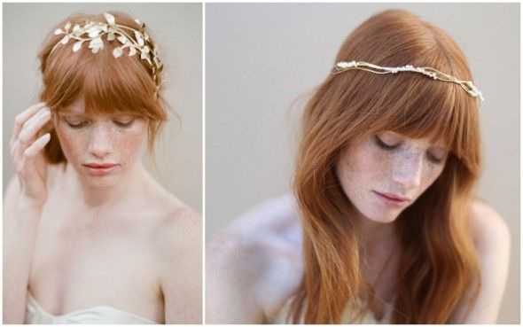 Twig And Honey Gold Headpiece