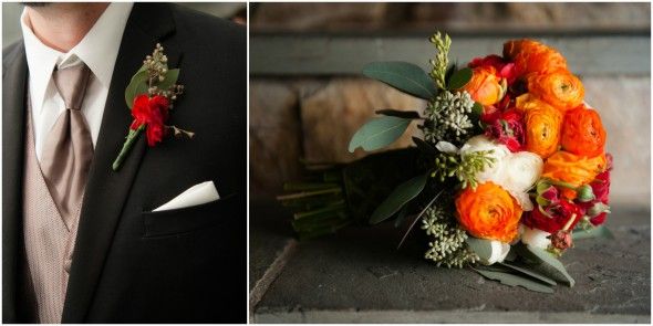 DIY Bouquets & Boutonnieres | Virginia Farm Wedding