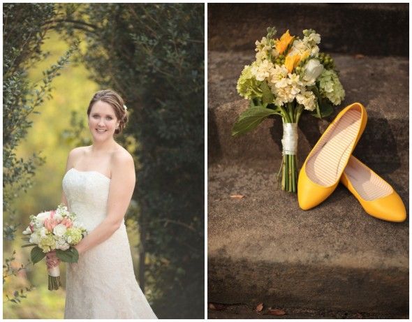 Yellow Wedding Shoes
