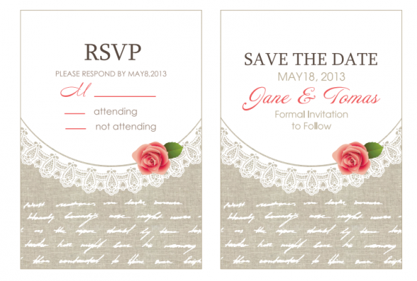 Rustic Wedding Invitation Printable