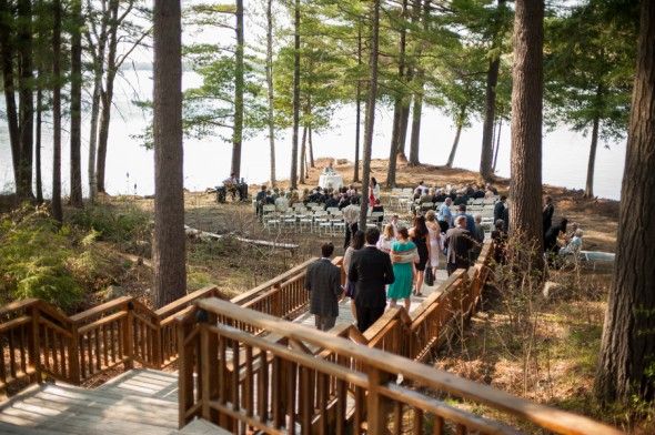 Wedding Lakeside In The Woods