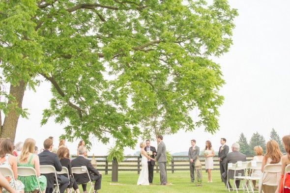 Outdoors Country Wedding