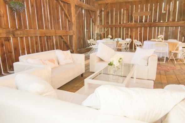 Barn Wedding Lounge Area