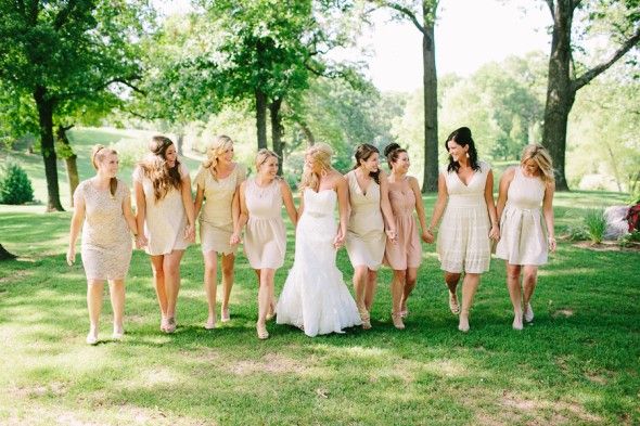 Country Chic Bridesmaids
