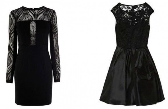 What to Wear to A Vintage Wedding : Black Lace