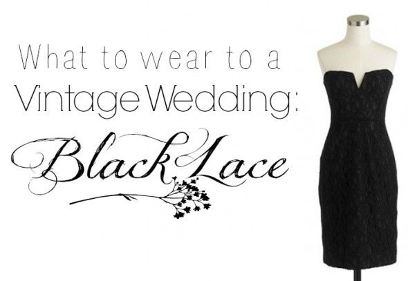 black lace country dress