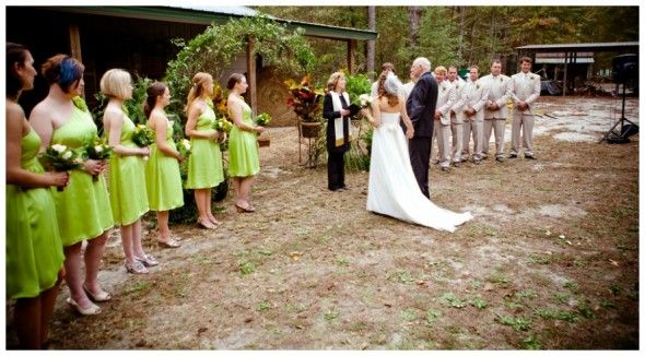 South Carolina Woods Wedding