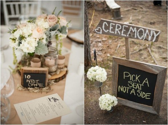 Decorations For A Rustic Wedding
