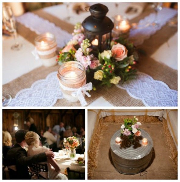 Rustic Country Reception