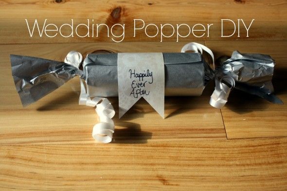 Wedding Popper DIY