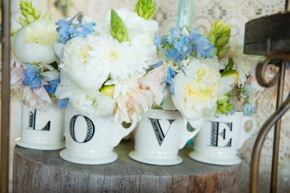 Love Cups For Flowers