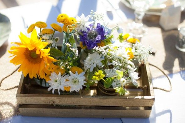 Rustic Ranch Style Flowers