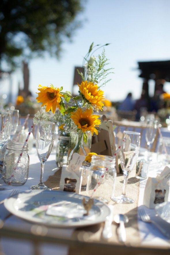 Country Wedding Table