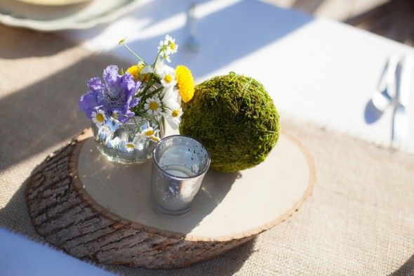 Rustic Style Centerpieces